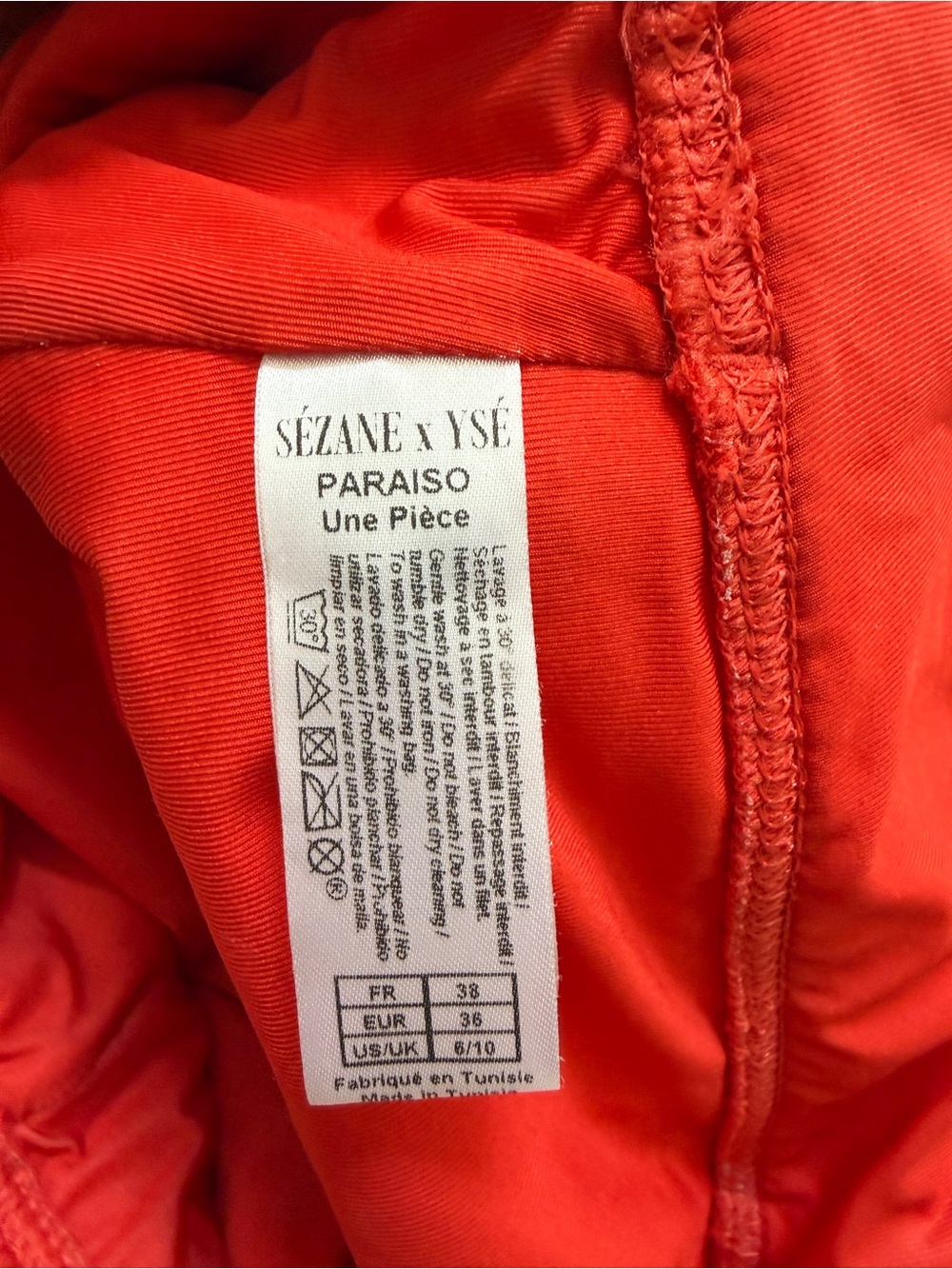 PARAISO SWIMSUIT - SÉZANE X YSÉ with suit bag - Picture 7 of 9